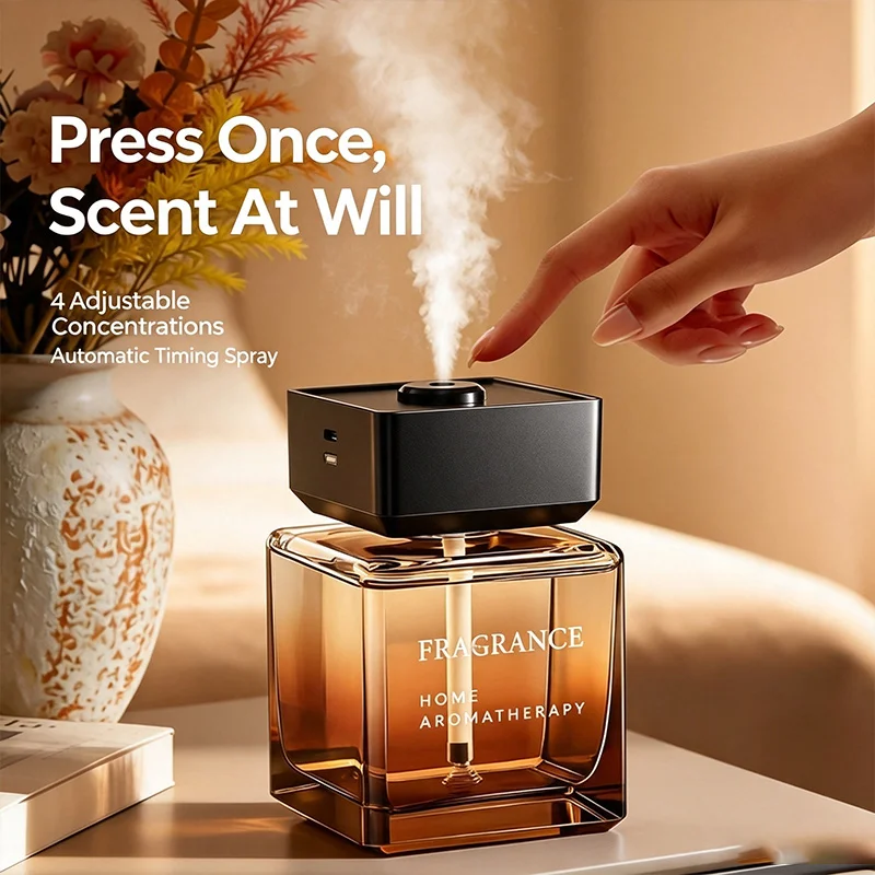 Home Fragrance Diffuser - สเปรย์ปรับอากาศสำหรับบ้าน ระดับโรงแรม สเปรย์ปรับกลิ่นอัตโนมัติ กลิ่นหอมติดทนนาน กำจัดกลิ่นไม่พึงประสงค์ สำหรับห้องนอน