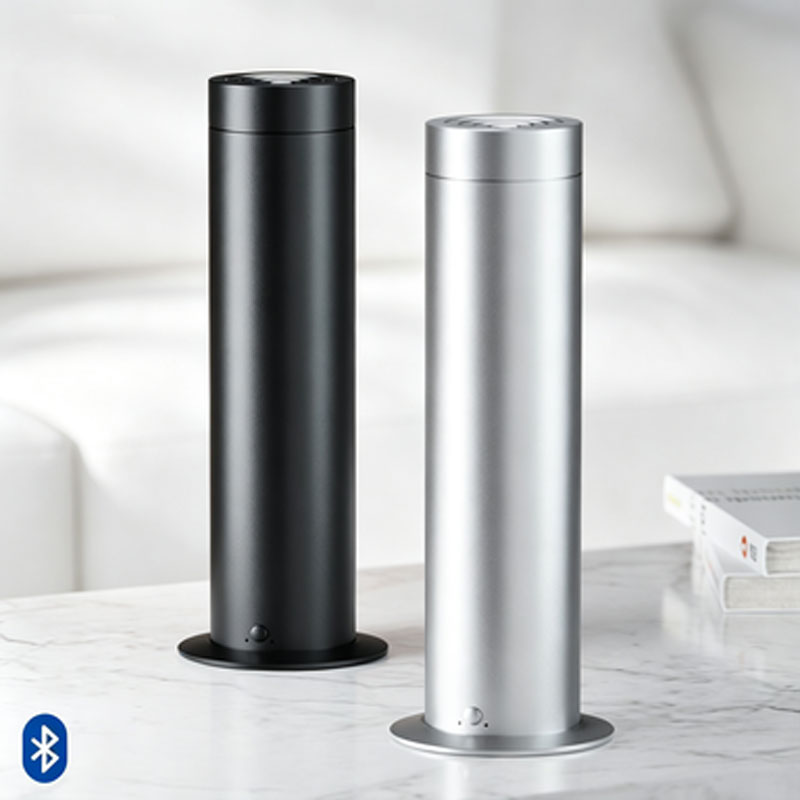 Home Fragrance Oils For Diffusers - เครื่องกระจายกลิ่นอโรมาแบบไร้น้ำอัจฉริยะ ควบคุมผ่านแอปบลูทูธ เครื่องหอม น้ำมันหอมระเหย เครื่องฟอกอากาศ สำหรับบ้านและสำนักงาน