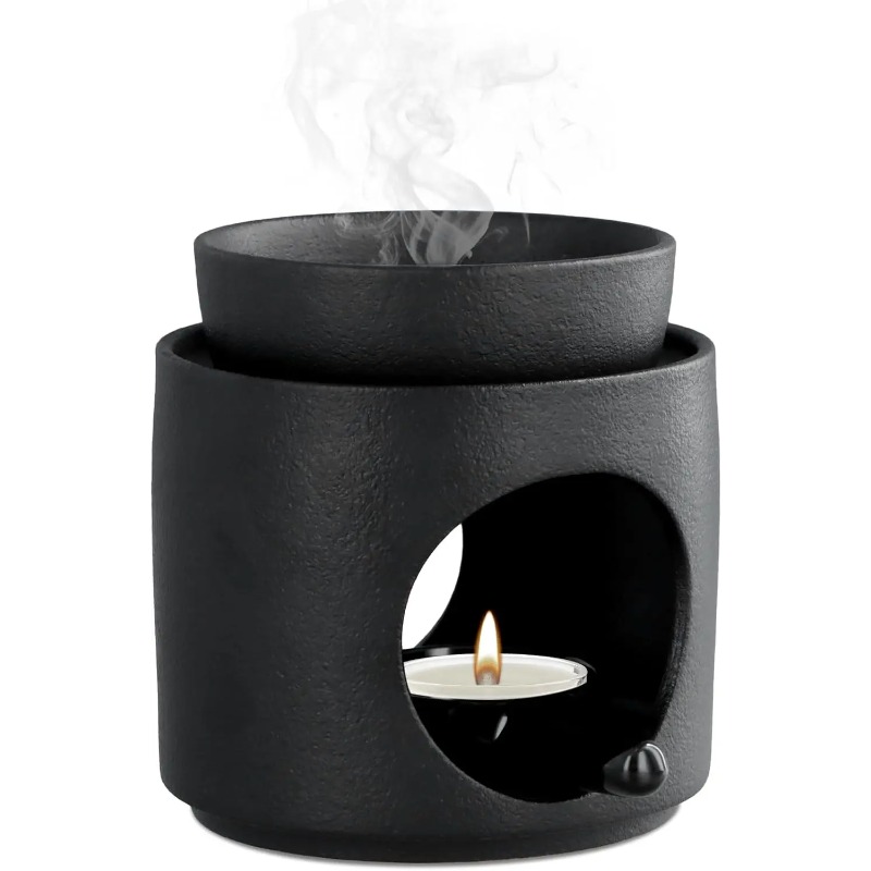 Home Fragrance Tranquillity - เตาอโรมาเซรามิกสำหรับน้ำมันหอมระเหยขนาด 100 มล. ใช้ในบ้าน ให้กลิ่นหอมผ่อนคลาย