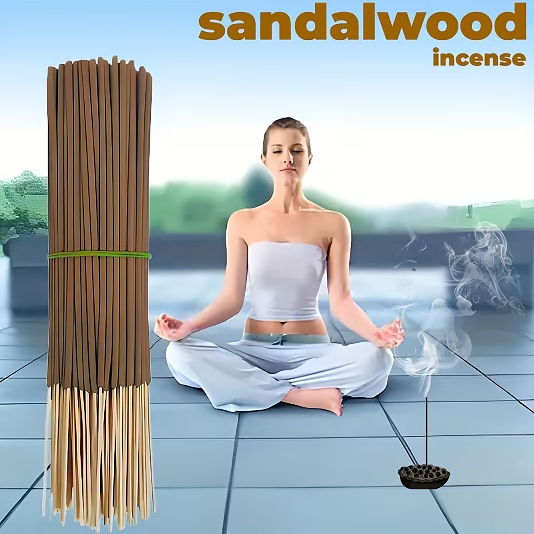 Home Fragrance Tranquillity - 23/45/148/348 ชิ้น ไม้จันทน์หอม ปาโล ซานโต กลิ่นหอมติดทนนาน