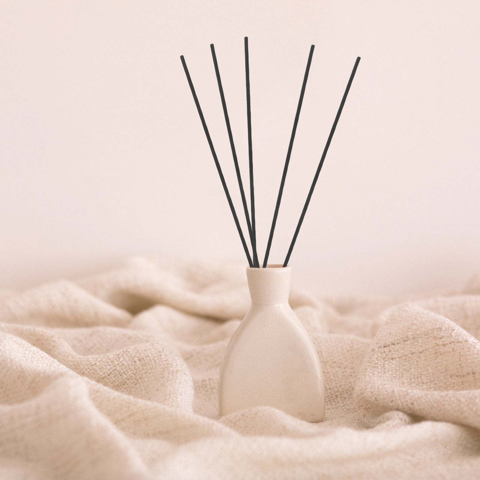 Home Fragrance Oils For Diffusers - แท่งกระจายกลิ่นไฟเบอร์ 100 ชิ้น สีดำ แบบหนา ใช้แทนแท่งเดิมได้