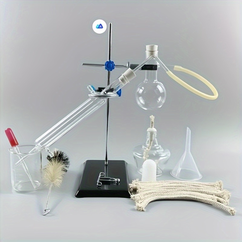 Home Fragrance Accessories - ชุดอุปกรณ์กลั่นสุราในบ้าน เครื่องกลั่นน้ำมันหอมระเหย กลั่นแอลกอฮอล์ ชุดเครื่องแก้วสำหรับห้องปฏิบัติการเคมี
