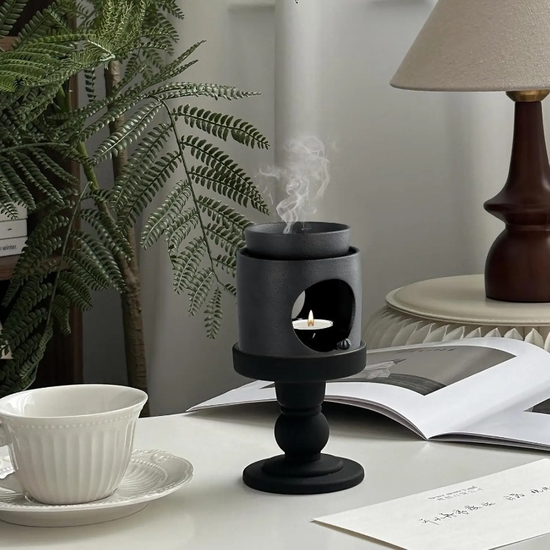 Home Fragrance Tranquillity - เตาเผาน้ำมันหอมระเหย 100 มล. ใช้งานได้จริง ให้ความผ่อนคลาย เตาหอมสำหรับบ้าน