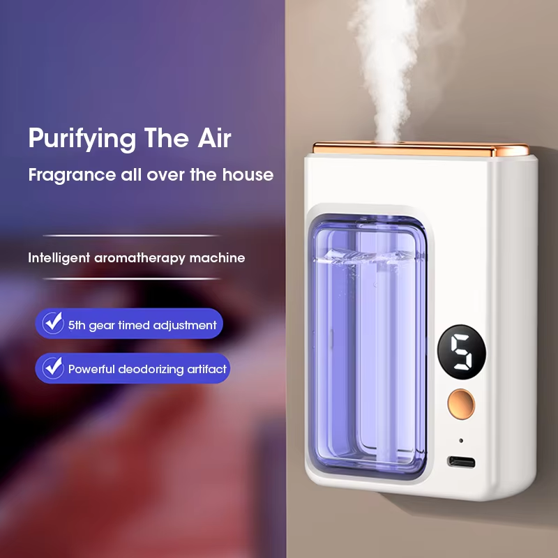 Home Fragrance Verbena - เครื่องหอมอัตโนมัติขนาด 40 มล. เครื่องกระจายกลิ่นน้ำมันหอมระเหยเครื่องพ่นยาน้ำหอมสำหรับห้องครัวและห้องน้ำกำจัดกลิ่น