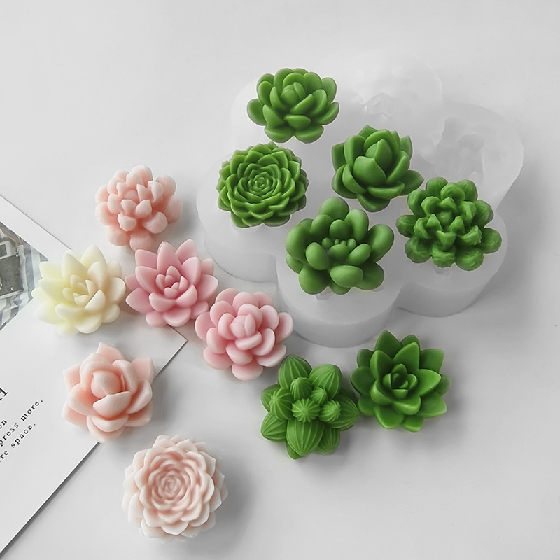 แม่พิมพ์ซิลิโคนรูปกระบองเพชร 7 - Home Fragrance Rituals บทวิจารณ์และราคา