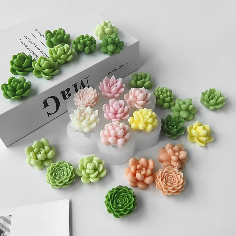 แม่พิมพ์ซิลิโคนรูปกระบองเพชร 7 - Home Fragrance Rituals บทวิจารณ์และราคา