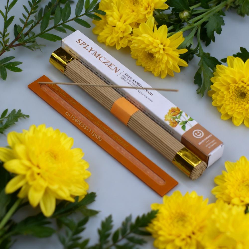 ธูปไม้จันทน์ธรรมชาติ 91 ชิ้น - - Home Fragrance Gift Box บทวิจารณ์และราคา