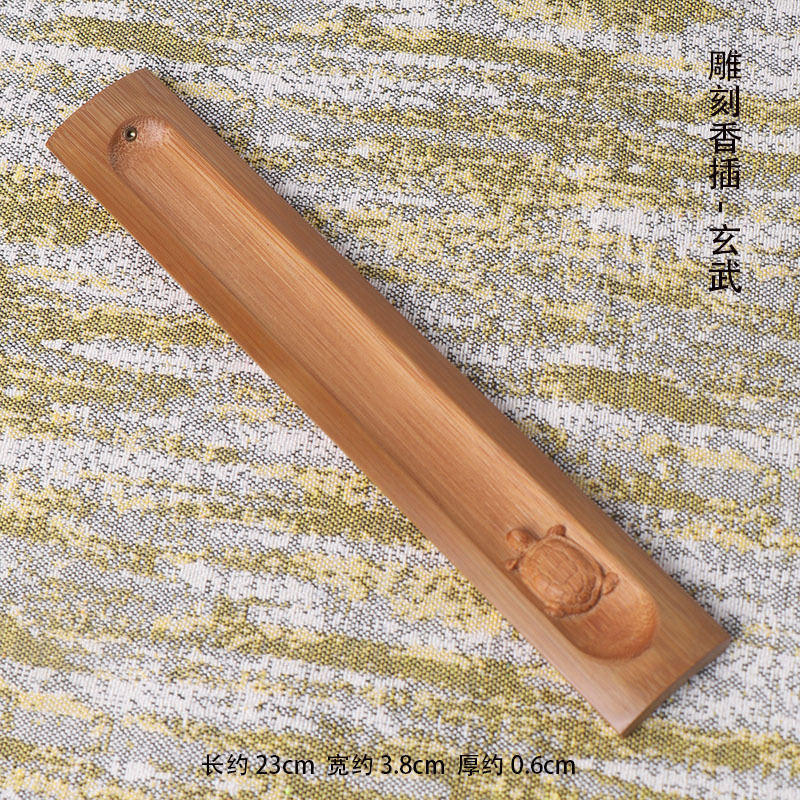 ฐานวางธูปไม้ไผ่แกะสลักลาย ที่ว - Home Fragrance Business บทวิจารณ์และราคา