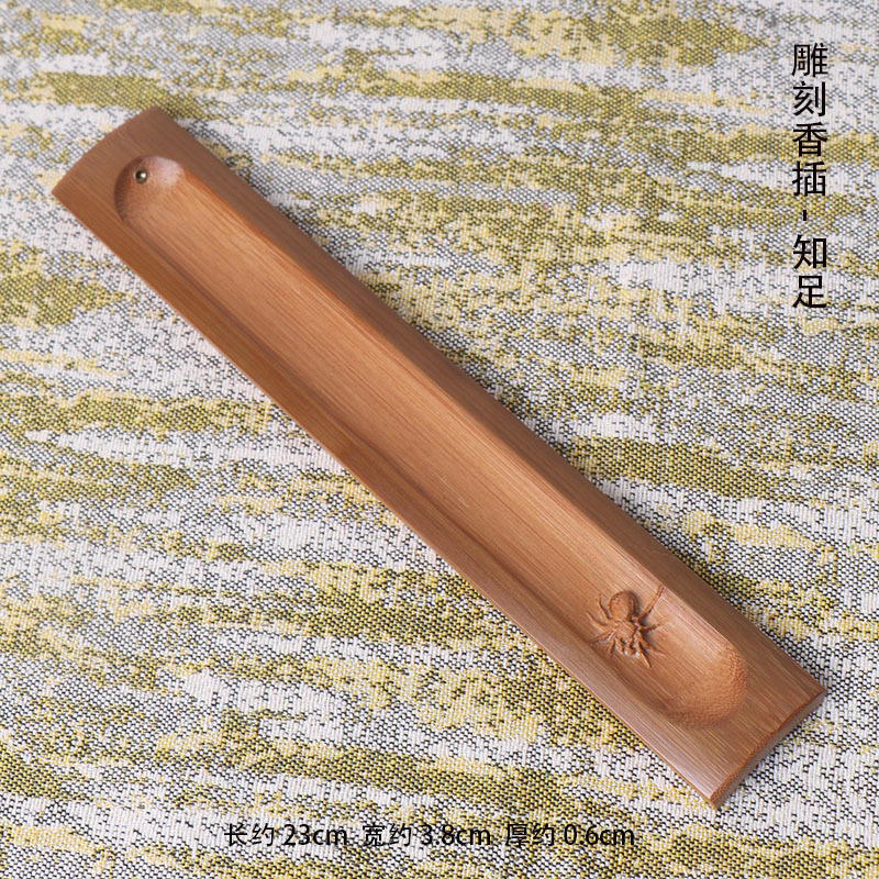 ฐานวางธูปไม้ไผ่แกะสลักลาย ที่ว - Home Fragrance Business บทวิจารณ์และราคา