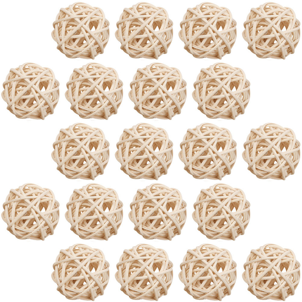 ลูกบอลหวายอโรม่าเธอราพี 20 ชิ้ - Home Fragrance Diffuser บทวิจารณ์และราคา