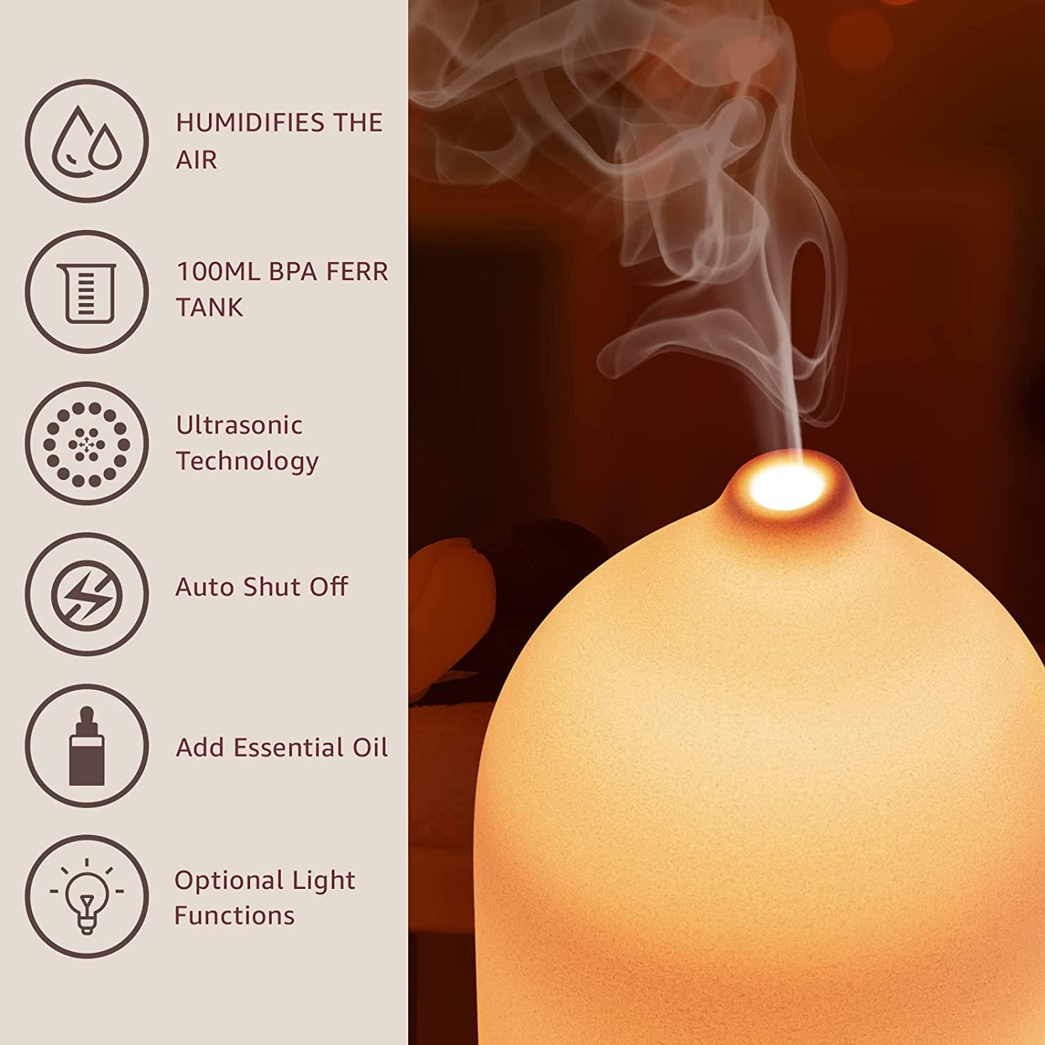 เครื่องกระจายกลิ่นน้ำมันหอมระเ - Home Fragrance Accessories บทวิจารณ์และราคา