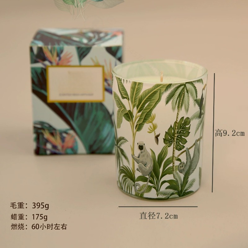 เทียนหอมกลิ่นถั่วเหลืองในขวดแก - Home Fragrance Gift Box บทวิจารณ์และราคา