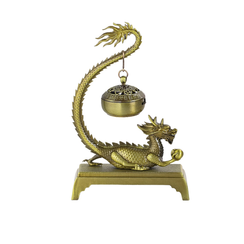 โลหะผสม Vintage มังกรจีนธูป Bu - Home Fragrance Business บทวิจารณ์และราคา