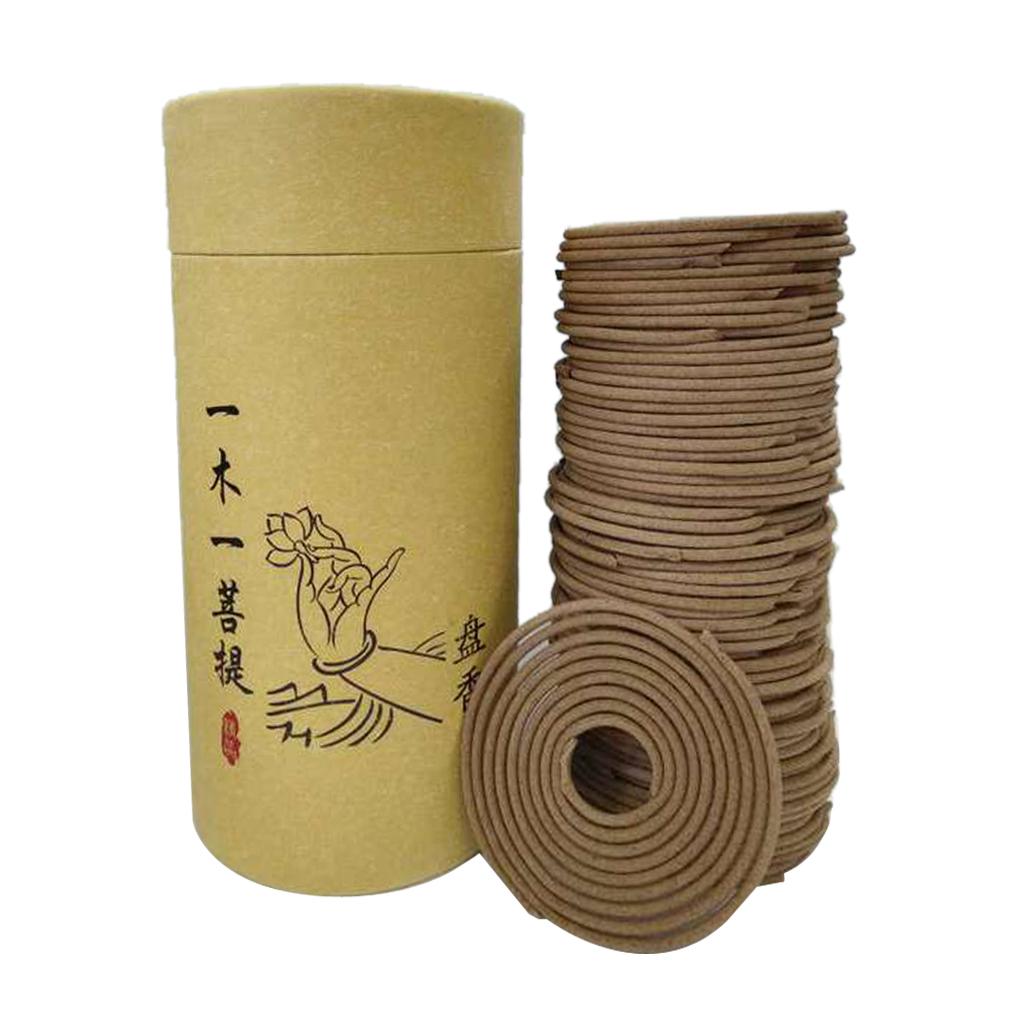 120X ธูปธรรมชาติขดลวดเกลียวไม้ - Home Fragrance Gift Box บทวิจารณ์และราคา