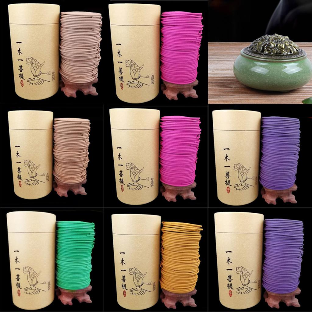 120X ธูปธรรมชาติขดลวดเกลียวไม้ - Home Fragrance Gift Box บทวิจารณ์และราคา