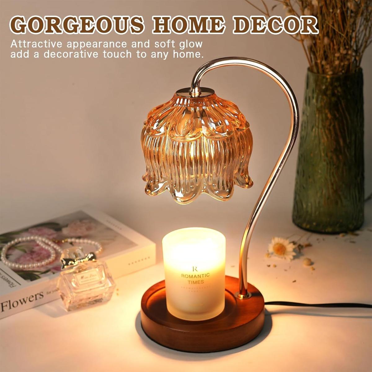โคมไฟอุ่นเทียนพร้อมตัวตั้งเวลา - Home Fragrance Lamp บทวิจารณ์และราคา