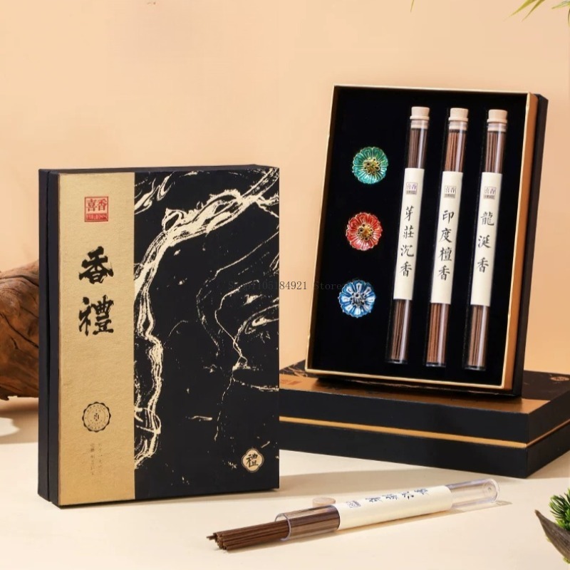 ชุดกล่องของขวัญธูปหอม กลิ่นไม้ - Home Fragrance Gift Box บทวิจารณ์และราคา