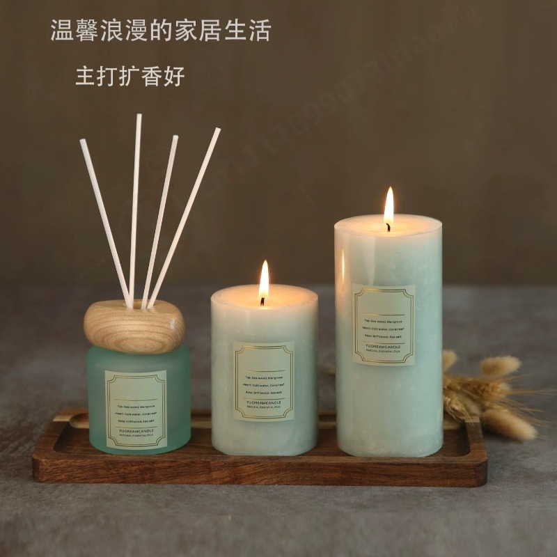 กล่องของขวัญเทียนหอมแก้วขนาดให - Home Fragrance Gift Box บทวิจารณ์และราคา